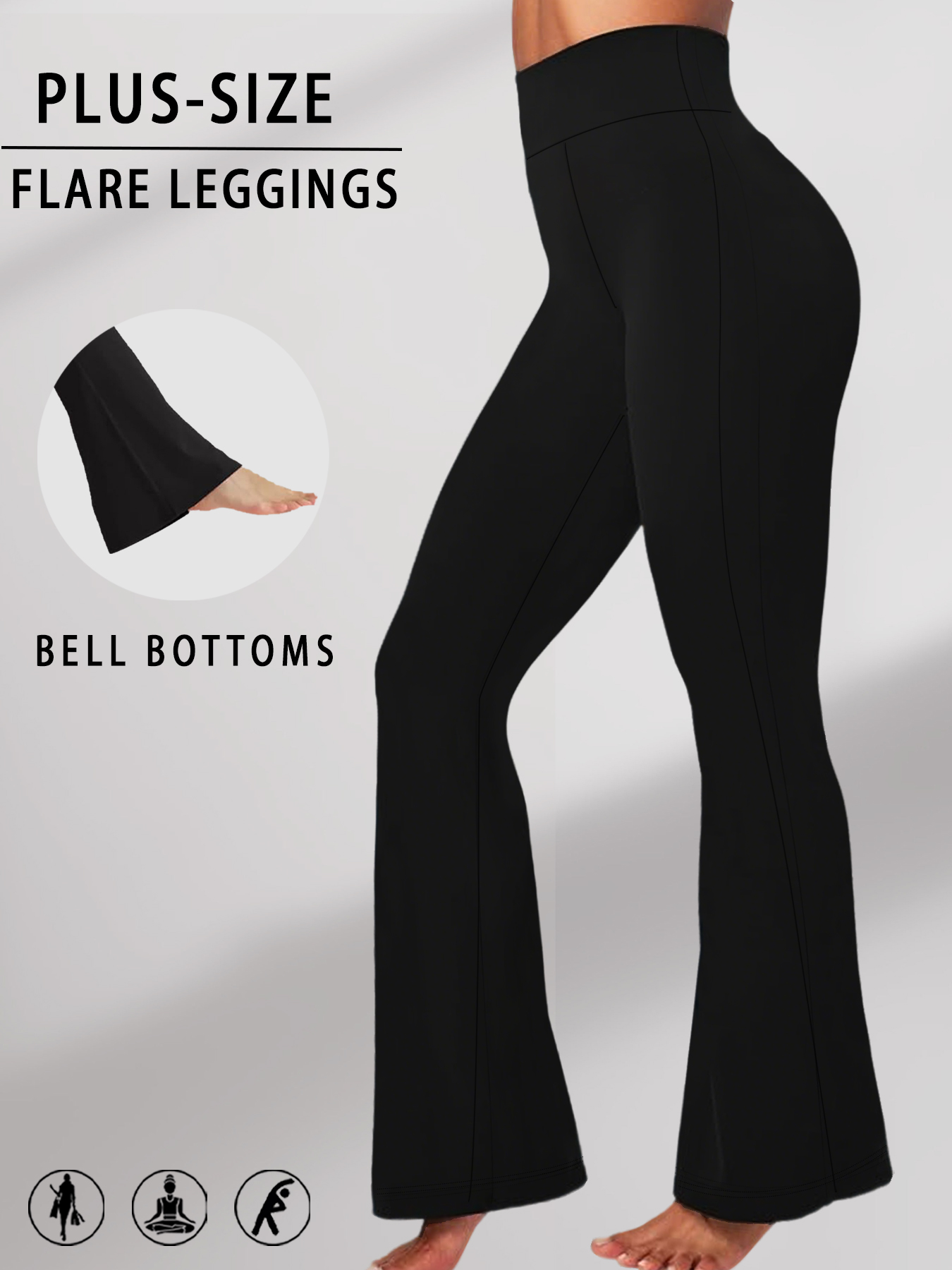 Plus Size Women's Super Soft F - Yoga Fitness Up review and price