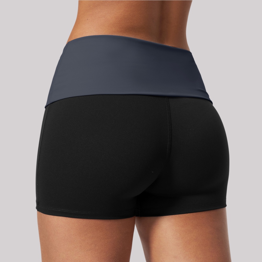 Women Fold Over Yoga Sports Sh - J-Yoga Fitness review and price