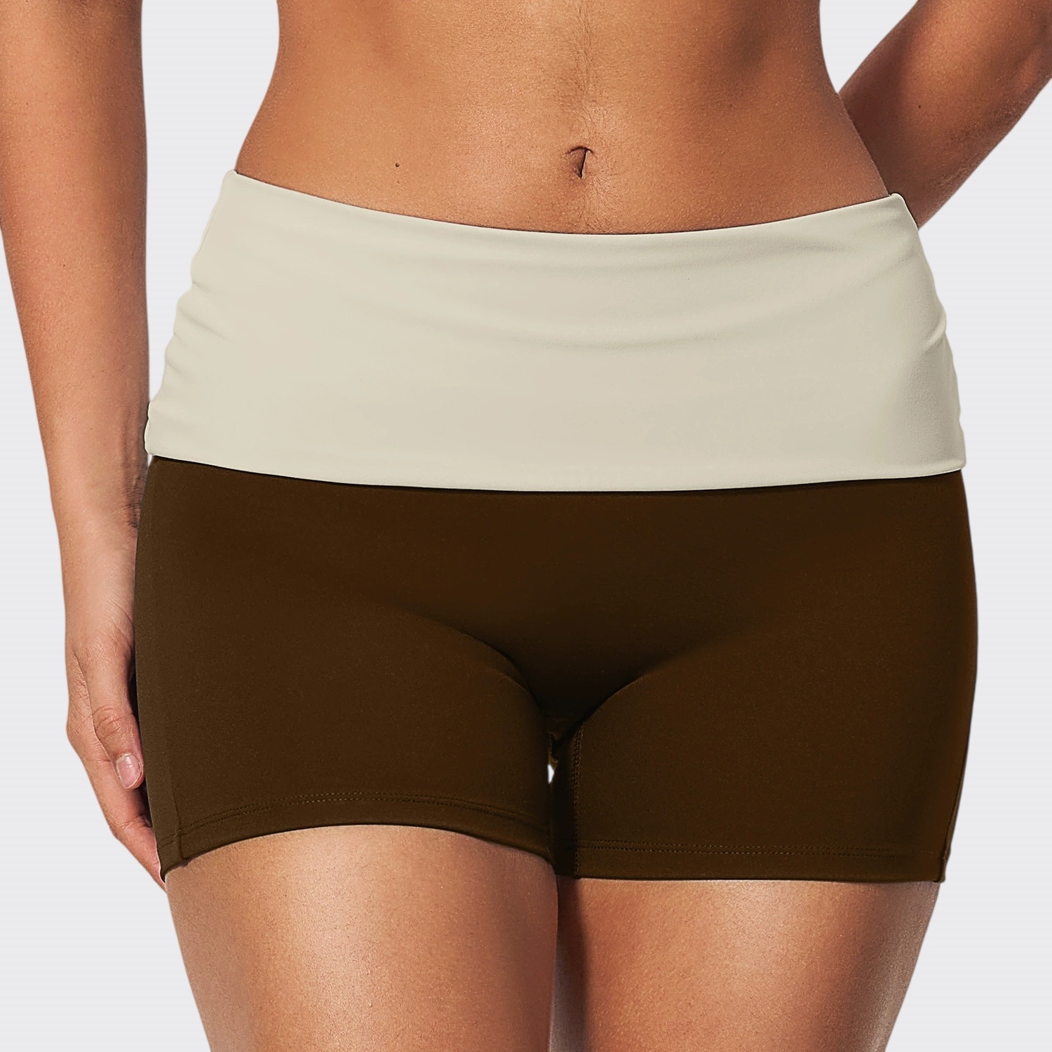 Women Fold Over Yoga Sports Sh - J-Yoga Fitness review and price
