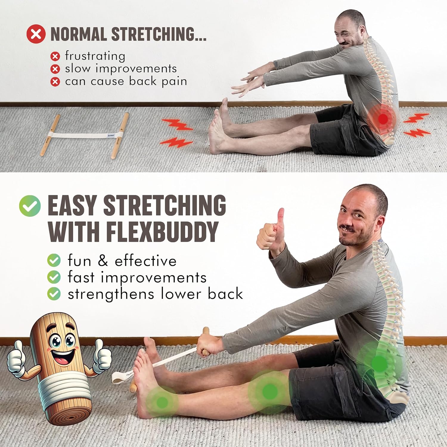 Hamstring Stretcher Adjustable - Yoga Fitness Usa review and price