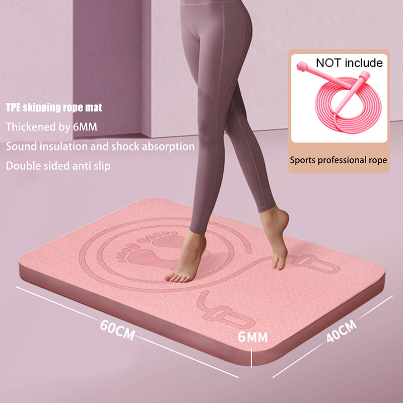 [J] 6MM Skipping Rope Mat Anti - J-Yoga Fitness review and price