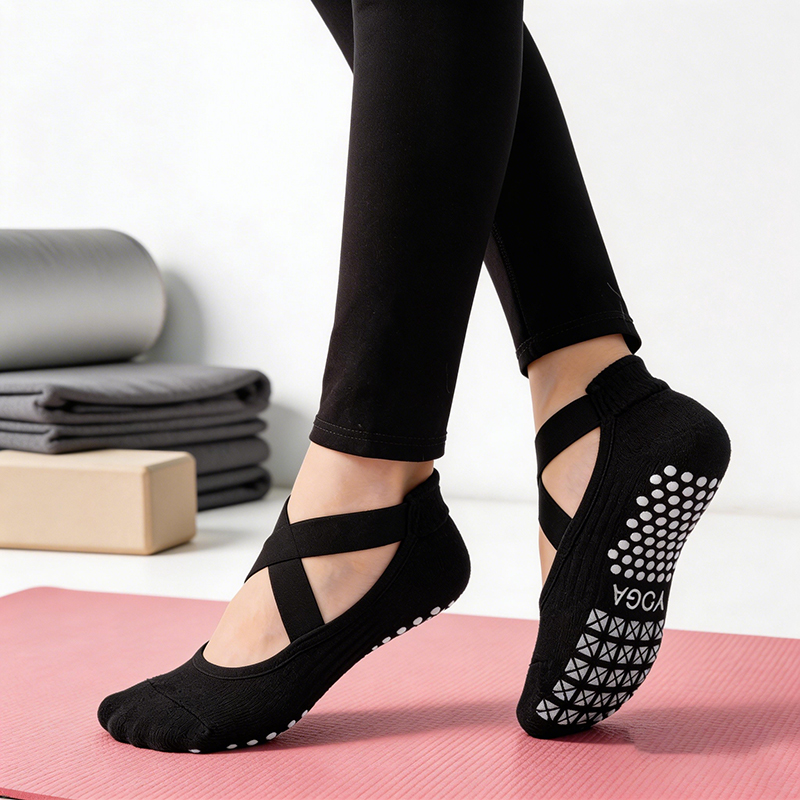 Women Non-Slip Yoga Socks Sili - Fitness Yoga Pilates review and price