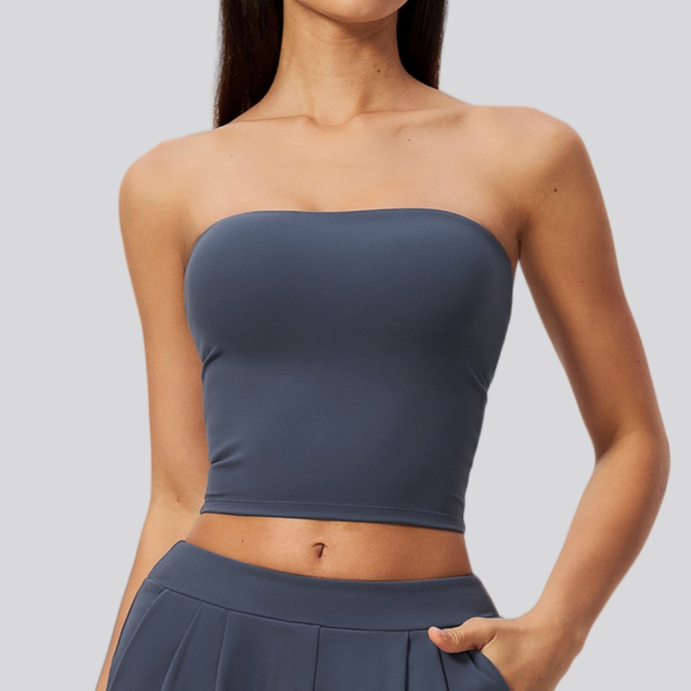 Women Strapless Sports Bra Wom - J-Yoga Fitness review and price