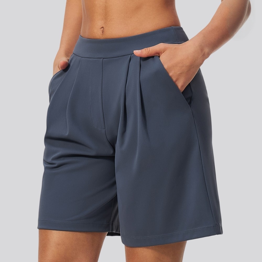 Women Solid Color Sports Short - J-Yoga Fitness review and price