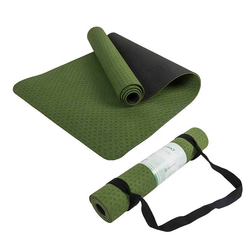 6mm Green Black Custom logo De - Yoga Fitness Logo Design review and price